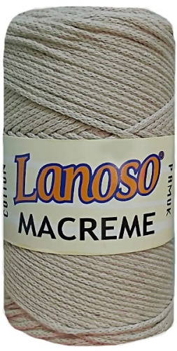 Купить пряжу LANOSO MACRAME COTTON цвет 905 производства фабрики LANOSO
