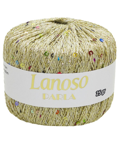 Купить пряжу LANOSO PARLA цвет 1300 производства фабрики LANOSO