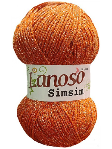 Купить пряжу LANOSO SIMSIM цвет 906 производства фабрики LANOSO