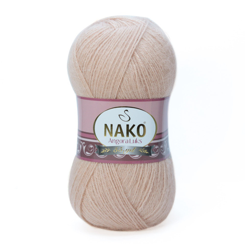 Купить пряжу NAKO ANGORA LUKS цвет 10042 производства фабрики NAKO