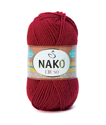 Купить пряжу NAKO ELIT 50 цвет 298 производства фабрики NAKO