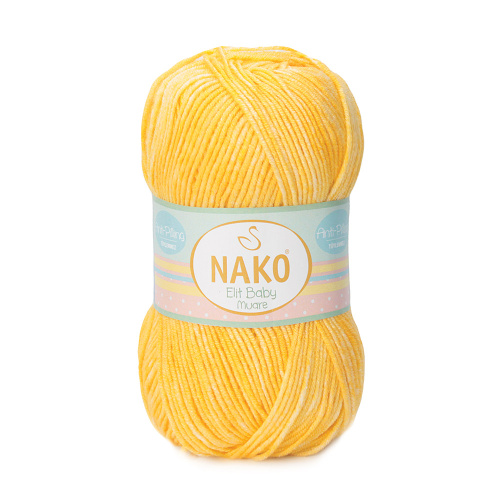 Купить пряжу NAKO ELIT BABY MUARE цвет 31768 производства фабрики NAKO