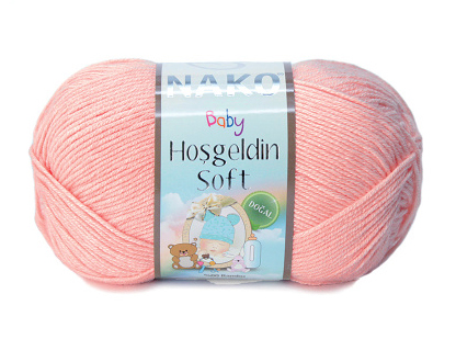Купить пряжу NAKO HOSGELDIN SOFT цвет 11452 производства фабрики NAKO
