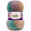 Купить пряжу NAKO MOHAIR DELICATE COLOR FLOW цвет 28147 производства фабрики NAKO