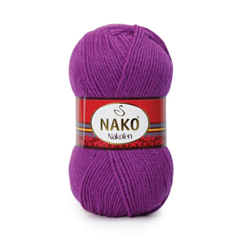 Купить пряжу NAKO NAKOLEN цвет 6637 производства фабрики NAKO