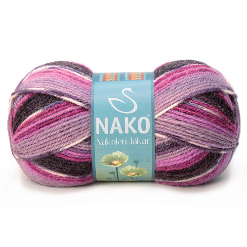 Купить пряжу NAKO NAKOLEN JAKAR цвет 81198 производства фабрики NAKO