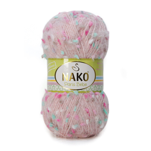 Купить пряжу NAKO PARIS BEBE цвет 21349 производства фабрики NAKO