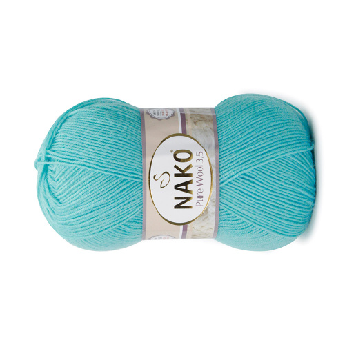 Купить пряжу NAKO PURE WOOL 3.5 цвет 10705 производства фабрики NAKO