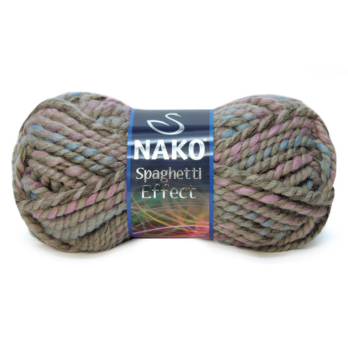 Купить пряжу NAKO SPAGHETTI EFFECT цвет 75714 производства фабрики NAKO