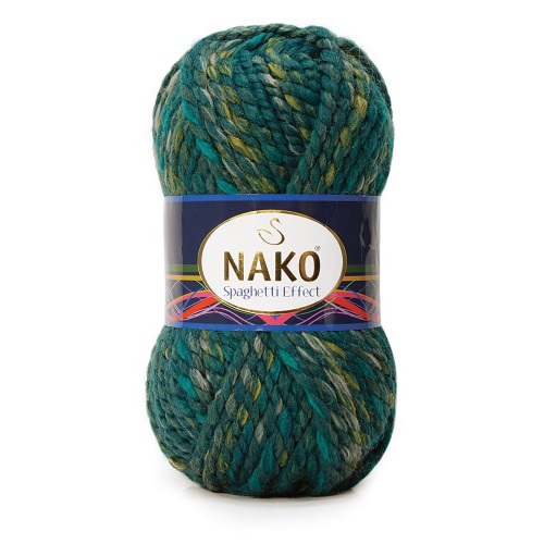 Купить пряжу NAKO SPAGHETTI EFFECT цвет 75754 производства фабрики NAKO