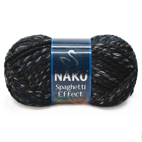 Купить пряжу NAKO SPAGHETTI EFFECT цвет 7600 производства фабрики NAKO
