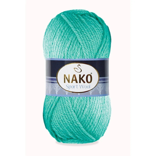 Купить пряжу NAKO SPORT WOOL цвет 10567 производства фабрики NAKO