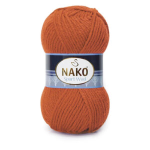 Купить пряжу NAKO SPORT WOOL цвет 6963 производства фабрики NAKO