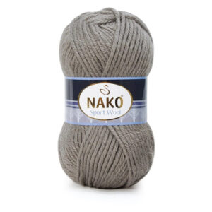 Купить пряжу NAKO SPORT WOOL цвет 922 производства фабрики NAKO
