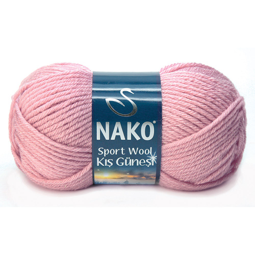 Купить пряжу NAKO SPORT WOOL KIS GUNESI цвет 3563GK производства фабрики NAKO