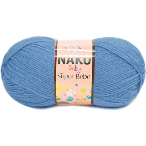 Купить пряжу NAKO SUPER BEBE цвет 1256 производства фабрики NAKO
