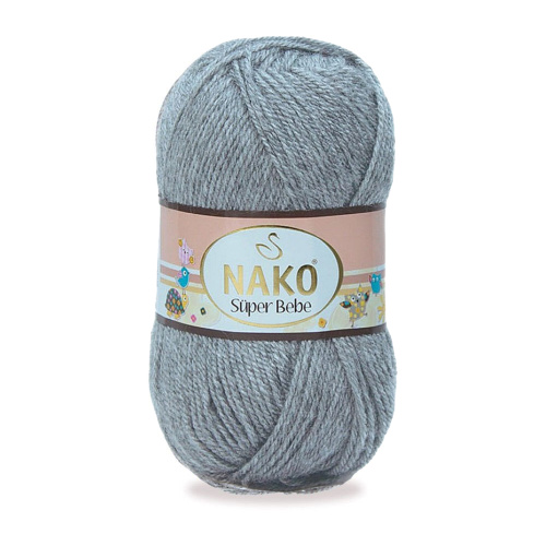 Купить пряжу NAKO SUPER BEBE цвет 195 производства фабрики NAKO