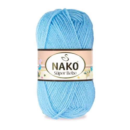 Купить пряжу NAKO SUPER BEBE цвет 214 производства фабрики NAKO