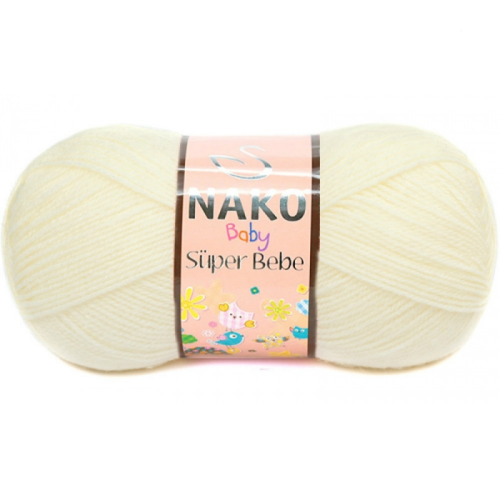 Купить пряжу NAKO SUPER BEBE цвет 256 производства фабрики NAKO