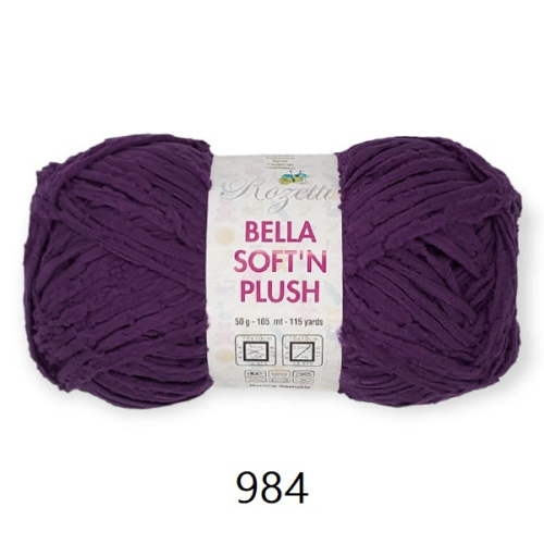 Купить пряжу ROZETTI BELLA SOFT N PLUSH цвет 984 производства фабрики ROZETTI