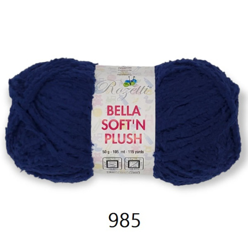 Купить пряжу ROZETTI BELLA SOFT N PLUSH цвет 985 производства фабрики ROZETTI