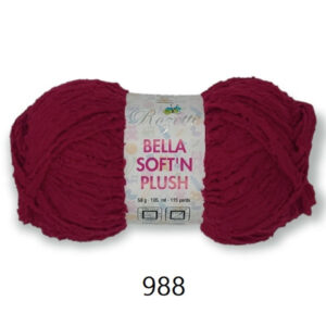 Купить пряжу ROZETTI BELLA SOFT N PLUSH цвет 988 производства фабрики ROZETTI