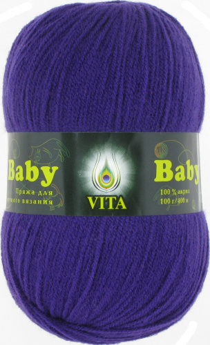 Купить пряжу VITA Baby Vita цвет 2856 производства фабрики VITA