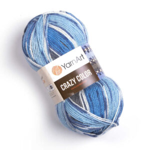Купить пряжу YARNART CRAZY COLOR цвет 134 производства фабрики YARNART