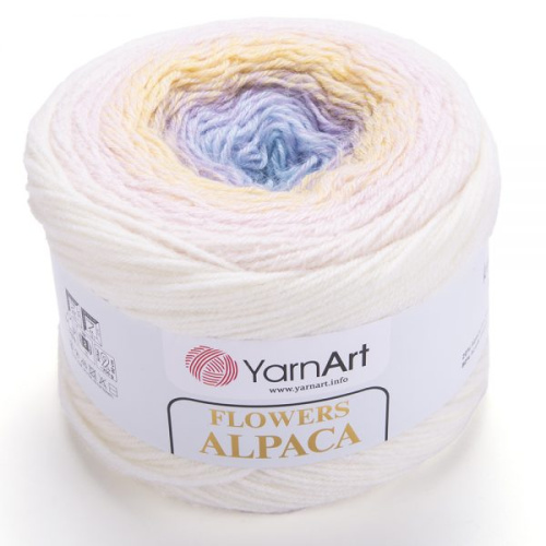 Купить пряжу YARNART FLOWERS ALPACA цвет 402 производства фабрики YARNART