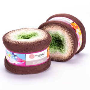 Купить пряжу YARNART FLOWERS цвет 272 производства фабрики YARNART