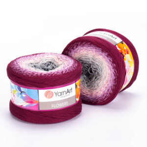 Купить пряжу YARNART FLOWERS цвет 286 производства фабрики YARNART
