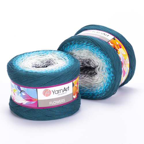Купить пряжу YARNART FLOWERS цвет 289 производства фабрики YARNART
