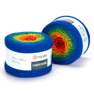 Купить пряжу YARNART FLOWERS MERINO цвет 535 производства фабрики YARNART