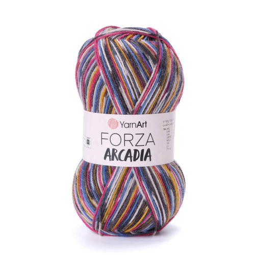Купить пряжу YARNART FORZA ARCADIA цвет 6801 производства фабрики YARNART