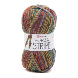 Купить пряжу YARNART Forza Stripe цвет 2803 производства фабрики YARNART