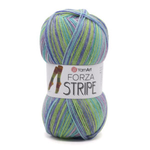 Купить пряжу YARNART Forza Stripe цвет 2804 производства фабрики YARNART