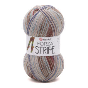Купить пряжу YARNART Forza Stripe цвет 2806 производства фабрики YARNART