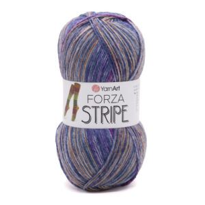 Купить пряжу YARNART Forza Stripe цвет 2809 производства фабрики YARNART