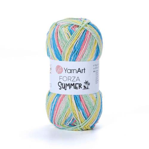 Купить пряжу YARNART FORZA SUMMER цвет 6904 производства фабрики YARNART