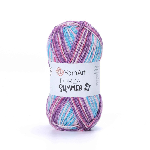 Купить пряжу YARNART FORZA SUMMER цвет 6961 производства фабрики YARNART