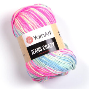 Купить пряжу YARNART JEANS CRAZY цвет 7205 производства фабрики YARNART