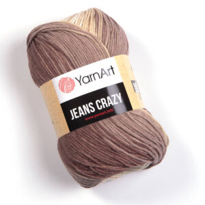 Купить пряжу YARNART JEANS CRAZY цвет 8201 производства фабрики YARNART