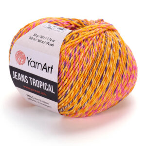 Купить пряжу YARNART JEANS TROPICAL цвет 617 производства фабрики YARNART