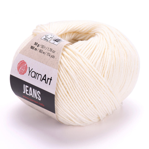 Купить пряжу YARNART Jeans Yarnart цвет 03 производства фабрики YARNART