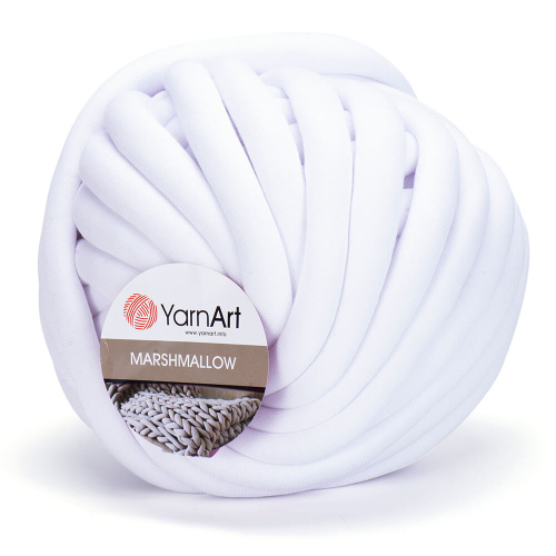 Купить пряжу YARNART MARSHMALLOW цвет 901 производства фабрики YARNART