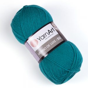 Купить пряжу YARNART MERINO DE LUXE 50 цвет 11448 производства фабрики YARNART