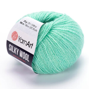 Купить пряжу YARNART SILKY WOOL цвет 340 производства фабрики YARNART